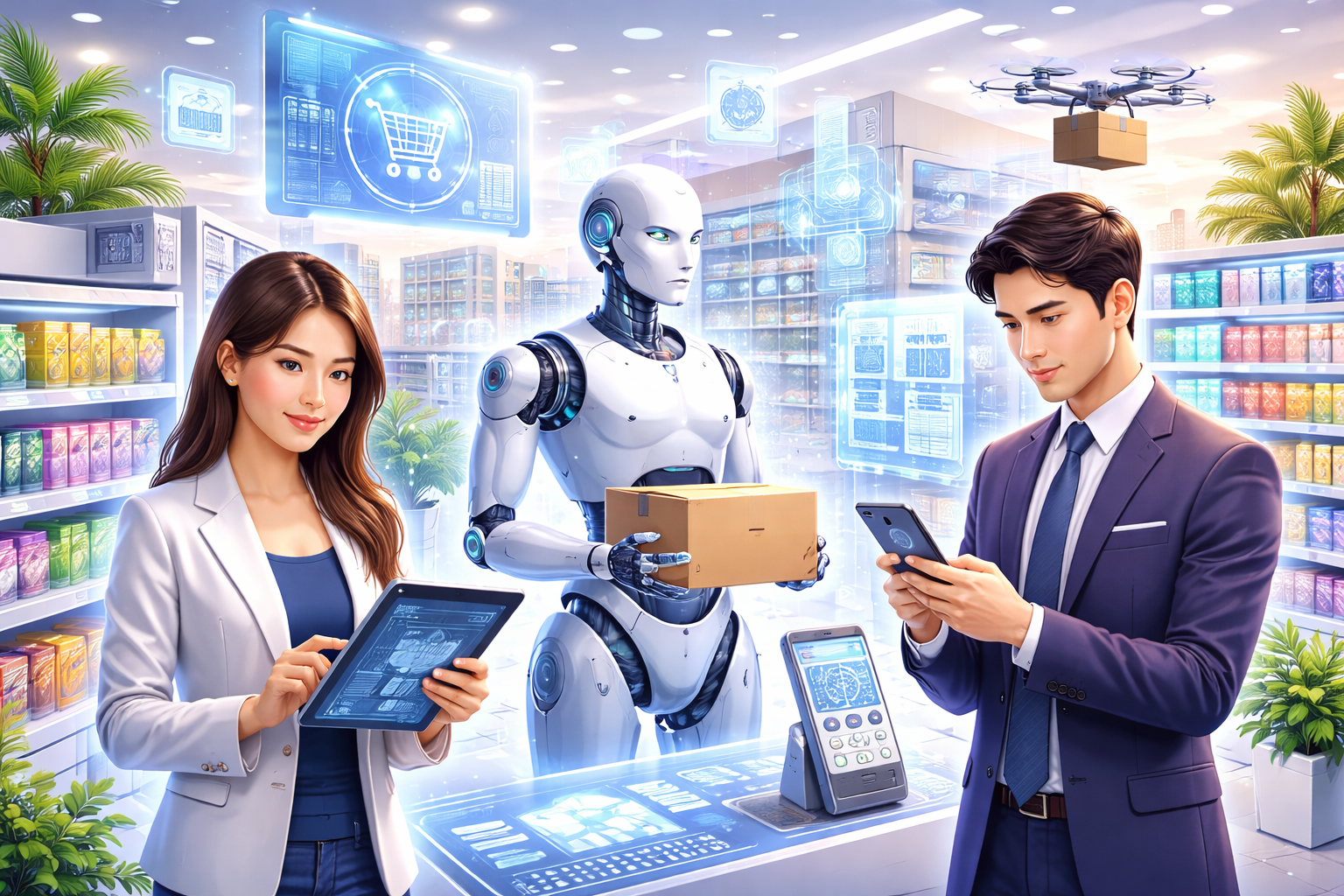 What is DX in the retail industry? A thorough explanation of the changes and examples brought about by DX